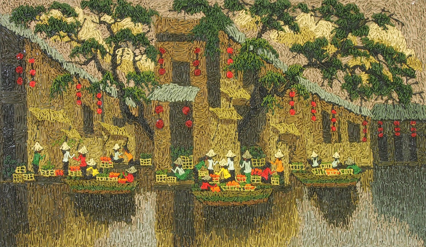 Floating market
