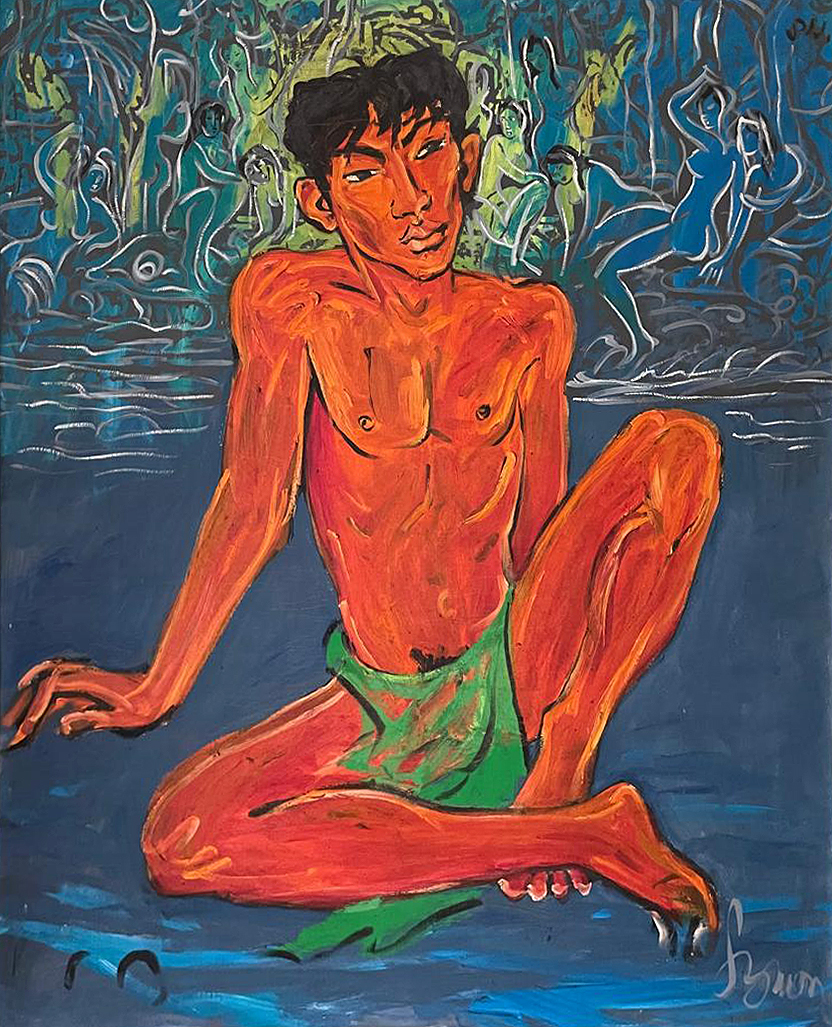 Seated Man